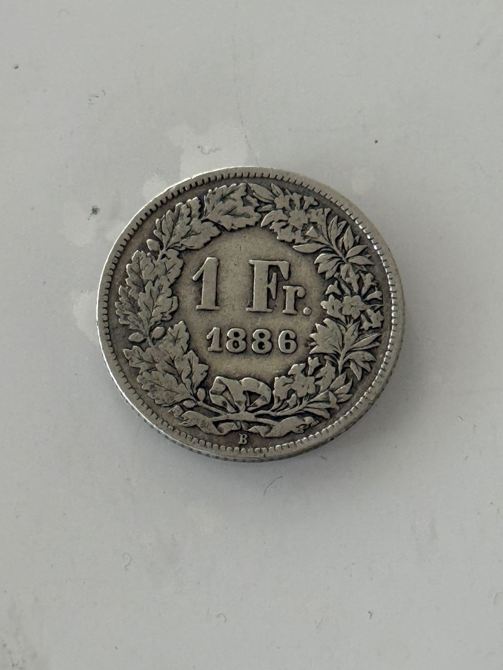 Alle Münzen: 1 Franken 1886  Rar – Gebraucht aus Wallisellen von SWISS_SILVER1