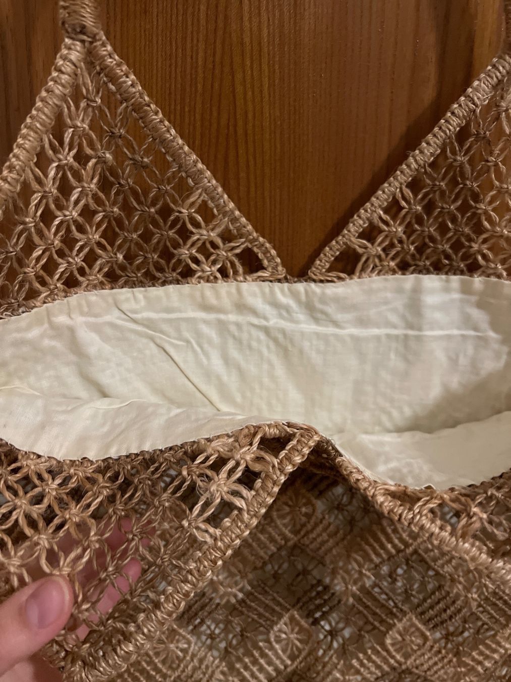 Borse da donna: Vintage | Macrame Handgemacht  Tasche – Nuovo e nell'imballaggio originale da Basel venduto da SimpleE 2