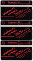 Téléphonez en toute liberté ! - rare Geschenk Taxcard Serie