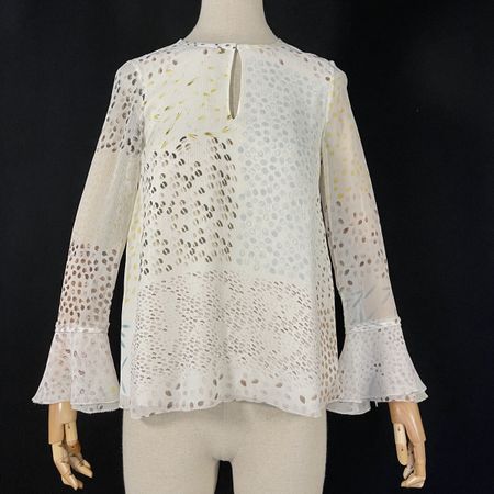 HEMISPHERE Silk Blouse