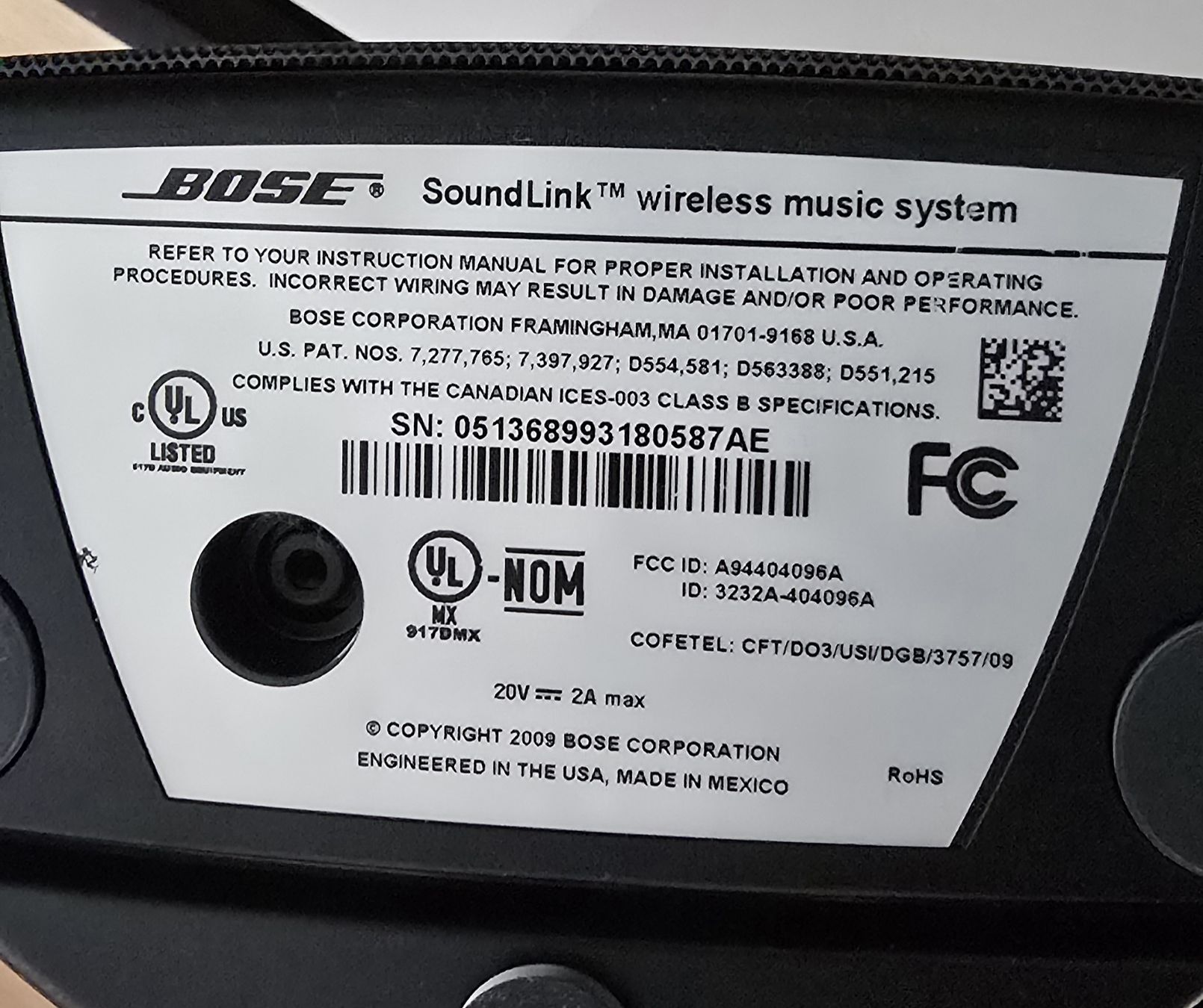 Bose Haut-parleurs: Bose wirelles music System  – D'occasion à Ostermundigen par hansuelipeterli 1