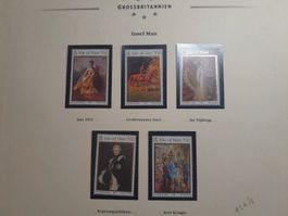 Collection de timbres Isle of Man 2002 - Rare!  (47)