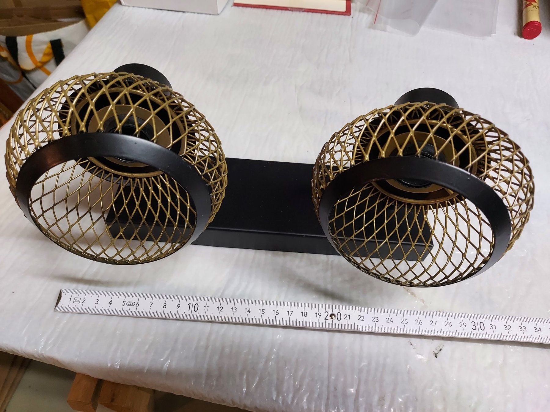 Lampadari & plafoniere: DECKEN WAND LEUCHTE 2 X SPOT E14 OHNE LEUCHTMITTEL – Usato da Zeiningen venduto da elcanaja