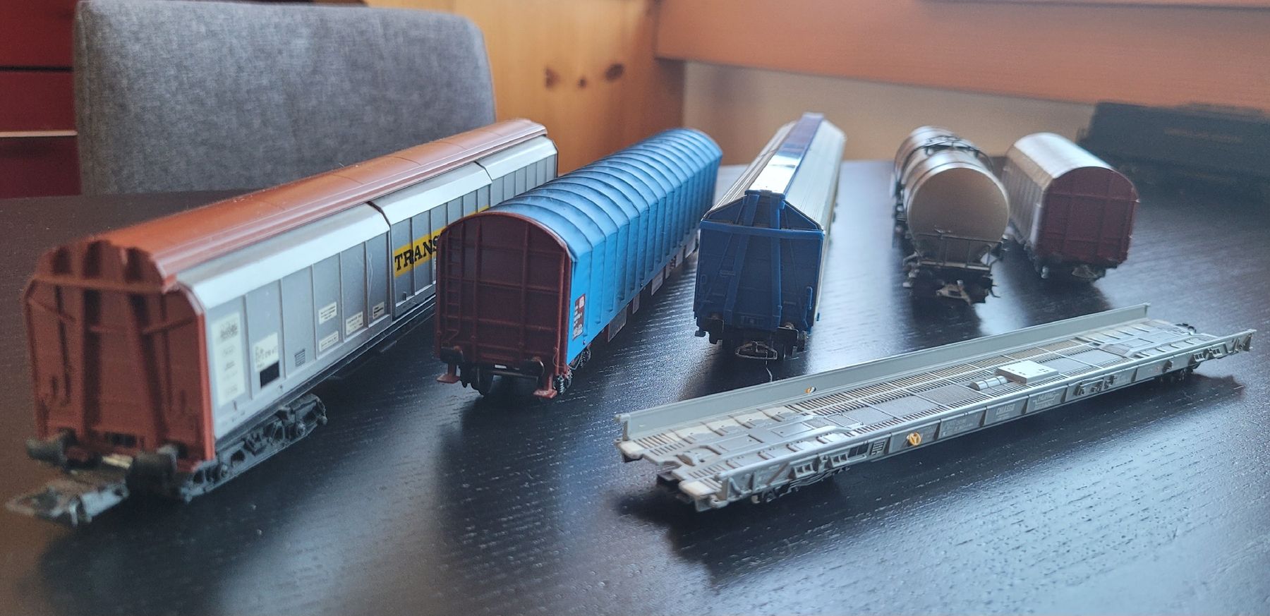 Modelleisenbahnen: Güterwagen H0 – Gebraucht aus Hettiswil von kuese85 2