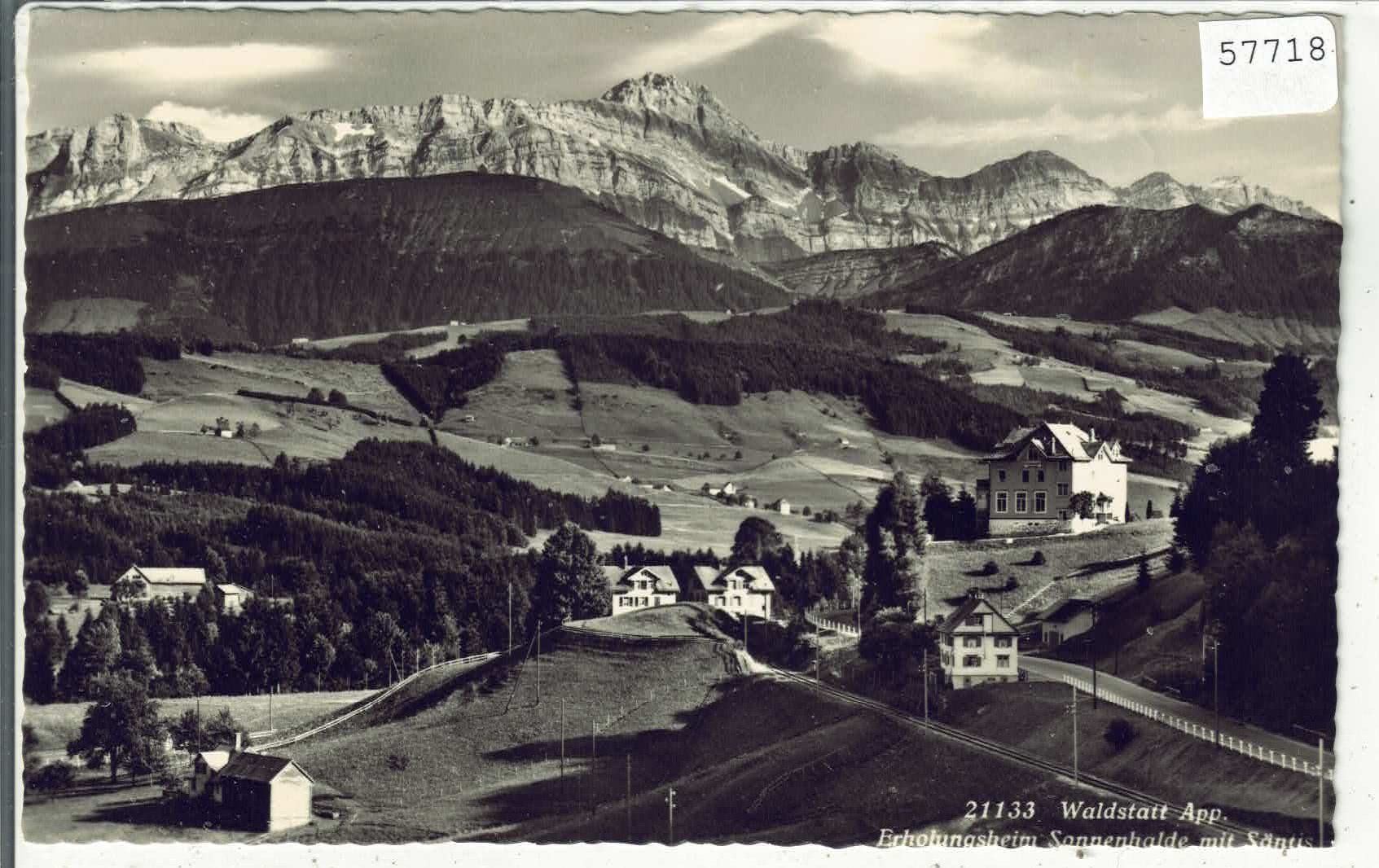 Cartes postales: Waldstatt - Erholungsheim Sommerhalde – D'occasion à Ettingen par Kartenplanet
