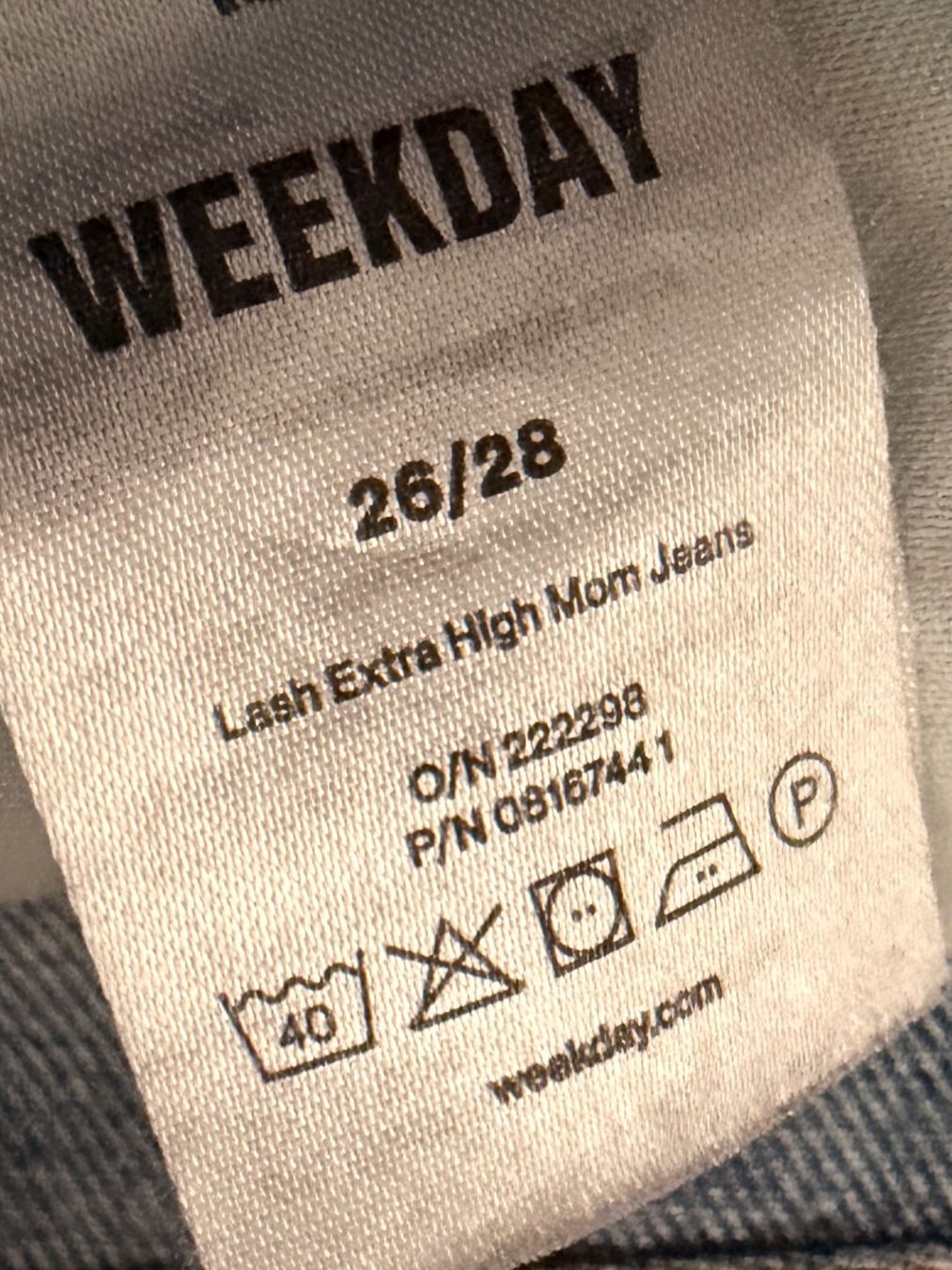 Jeans: Jeans von Weekday – D'occasion à Zürich par fat_b7yf 1