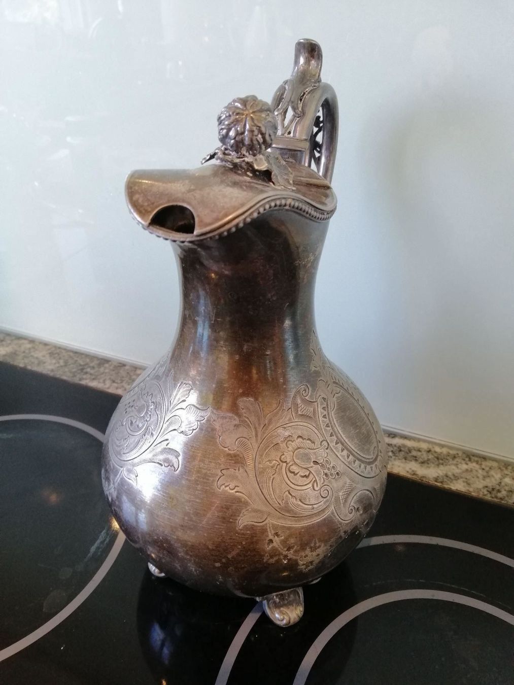 Caraffe: Antike Sheffieldkanne E. P. R. M. – Usato da Rheinfelden venduto da Cleopatra2000 2