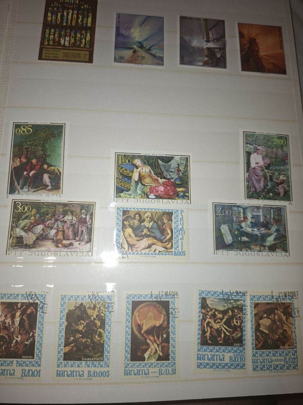 Alle Briefmarken: Album mit Motiv Marken  – Gebraucht aus Balgach von SIMEON27 2