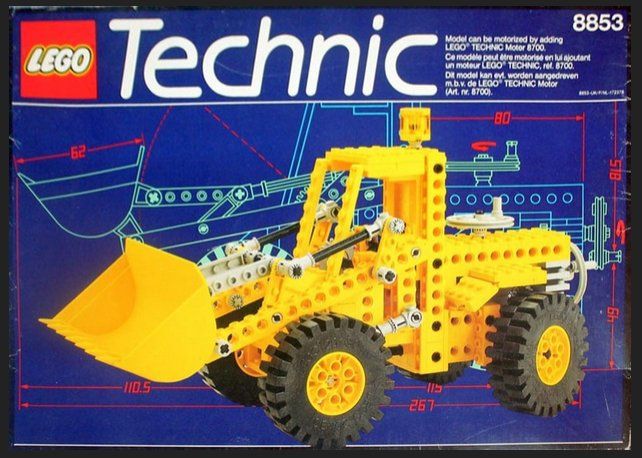 Lego Kit di costruzioni: Lego Technic Vintage - 8853 Radlader – Usato da Burgdorf venduto da wal_dh68