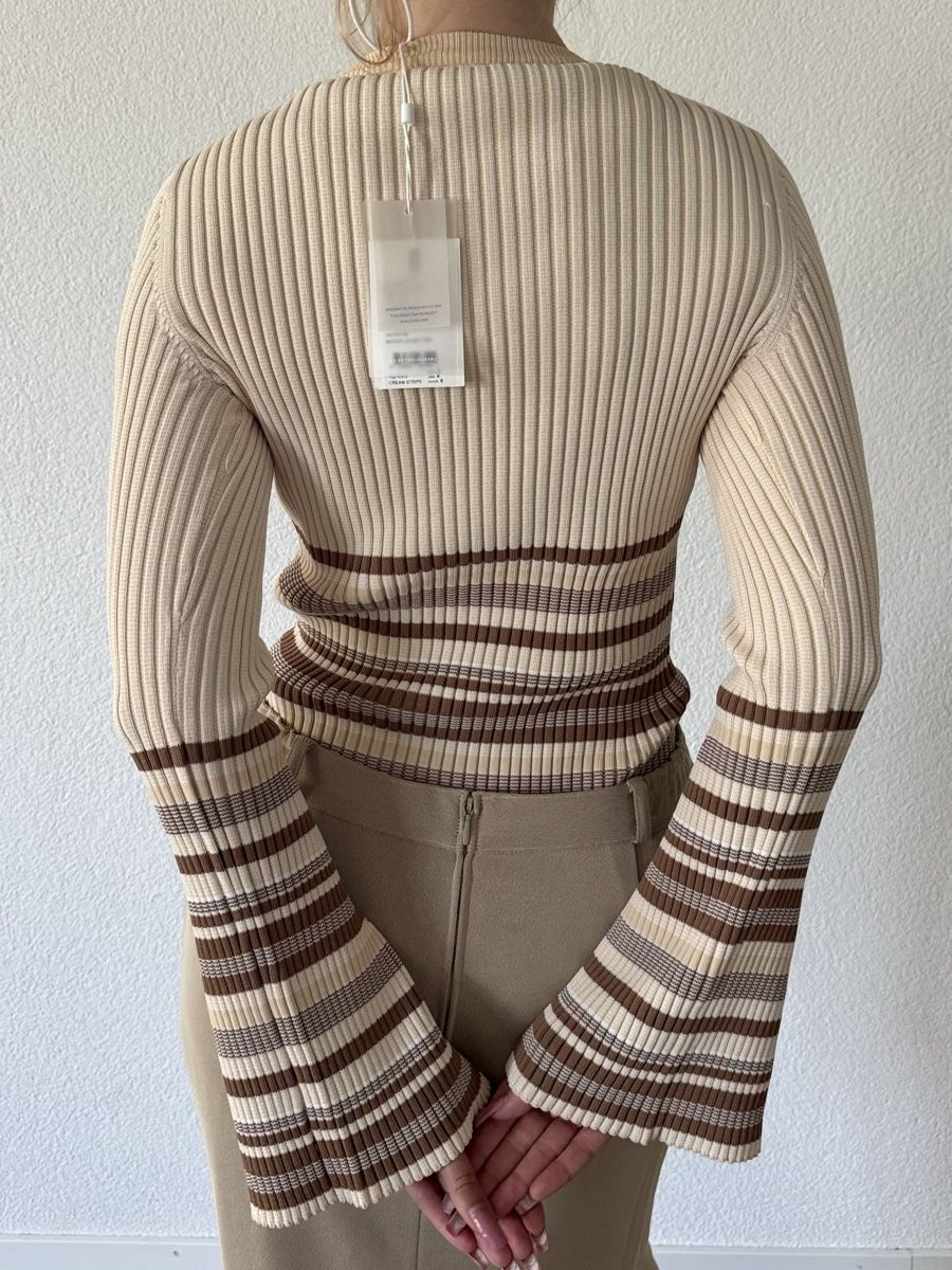Top: C/Meo Collective TOP gestreift & elastisch Pullover NEU WOW – Nuovo e nell'imballaggio originale da Gibswil venduto da Engelsgleich 2