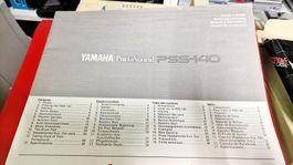 Yamaha Porta Sound PSS-140 Anleitung