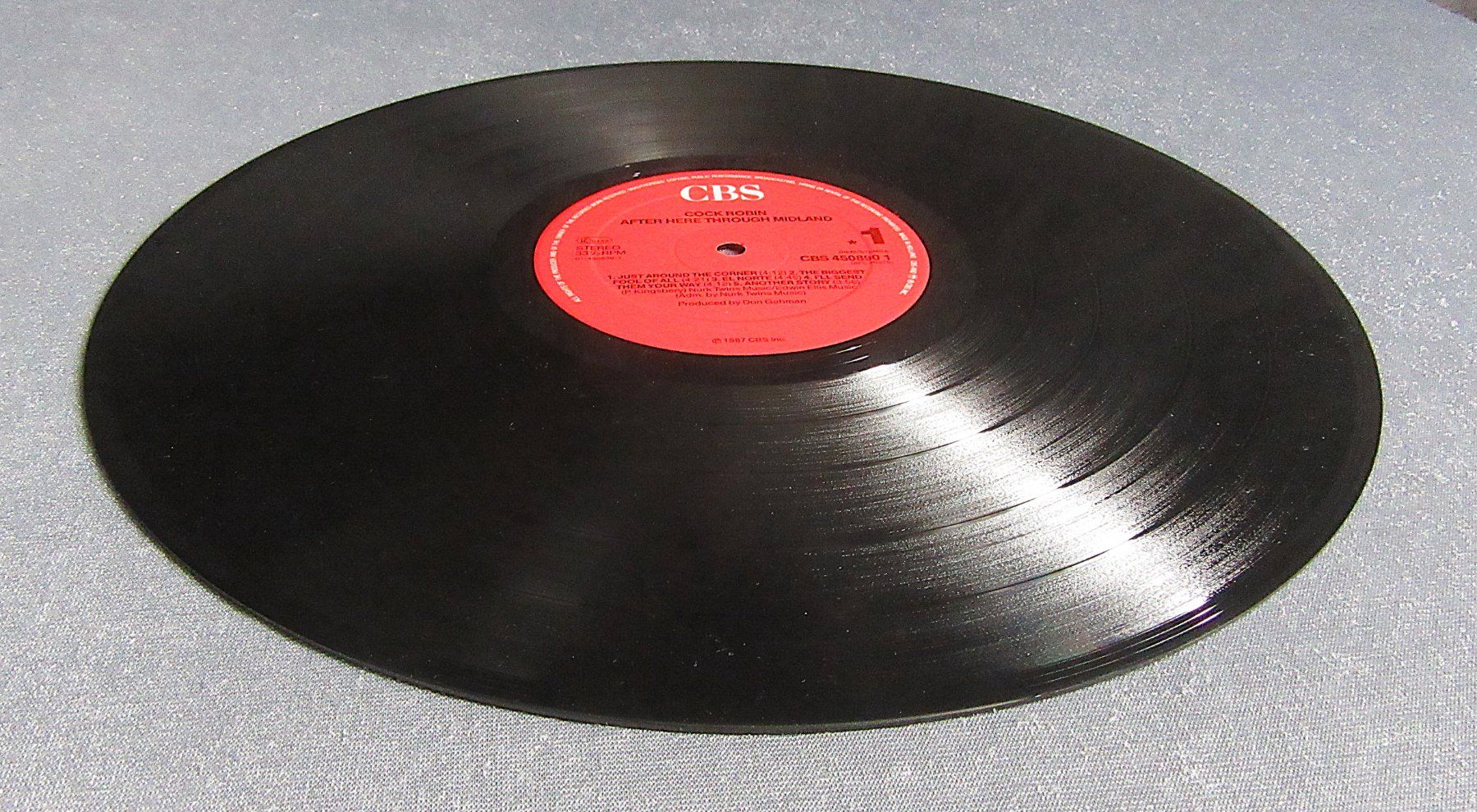 Dischi in vinile: Cock Robin - After Here Through Midland - LP ab CHF 4.00 – Usato da Auenstein venduto da Padabimbim 4