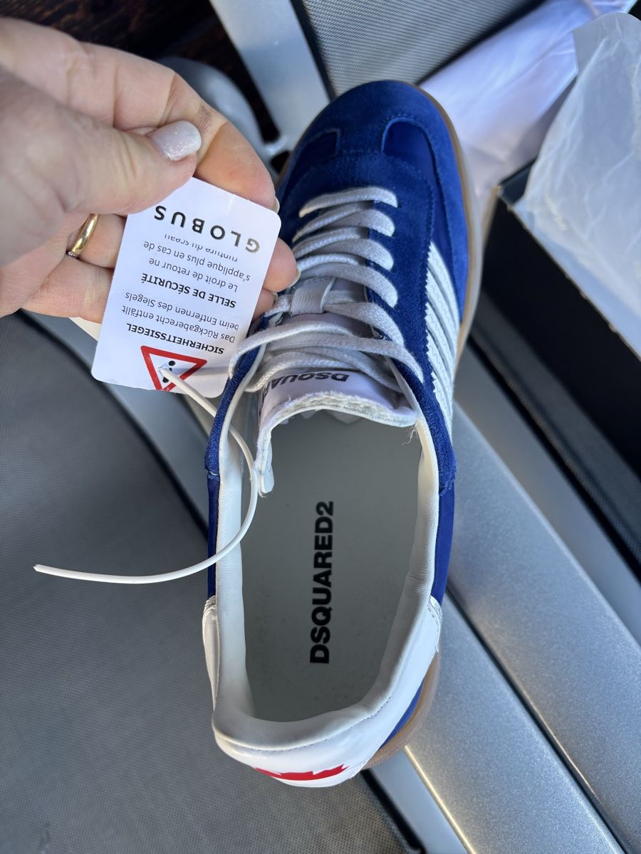 Dsquared2 Scarpe da uomo: Neuer Ledersneaker DSQUARED2 blau 41 – Nuovo (secondo la descrizione) da Ipsach venduto da Wn20133 8