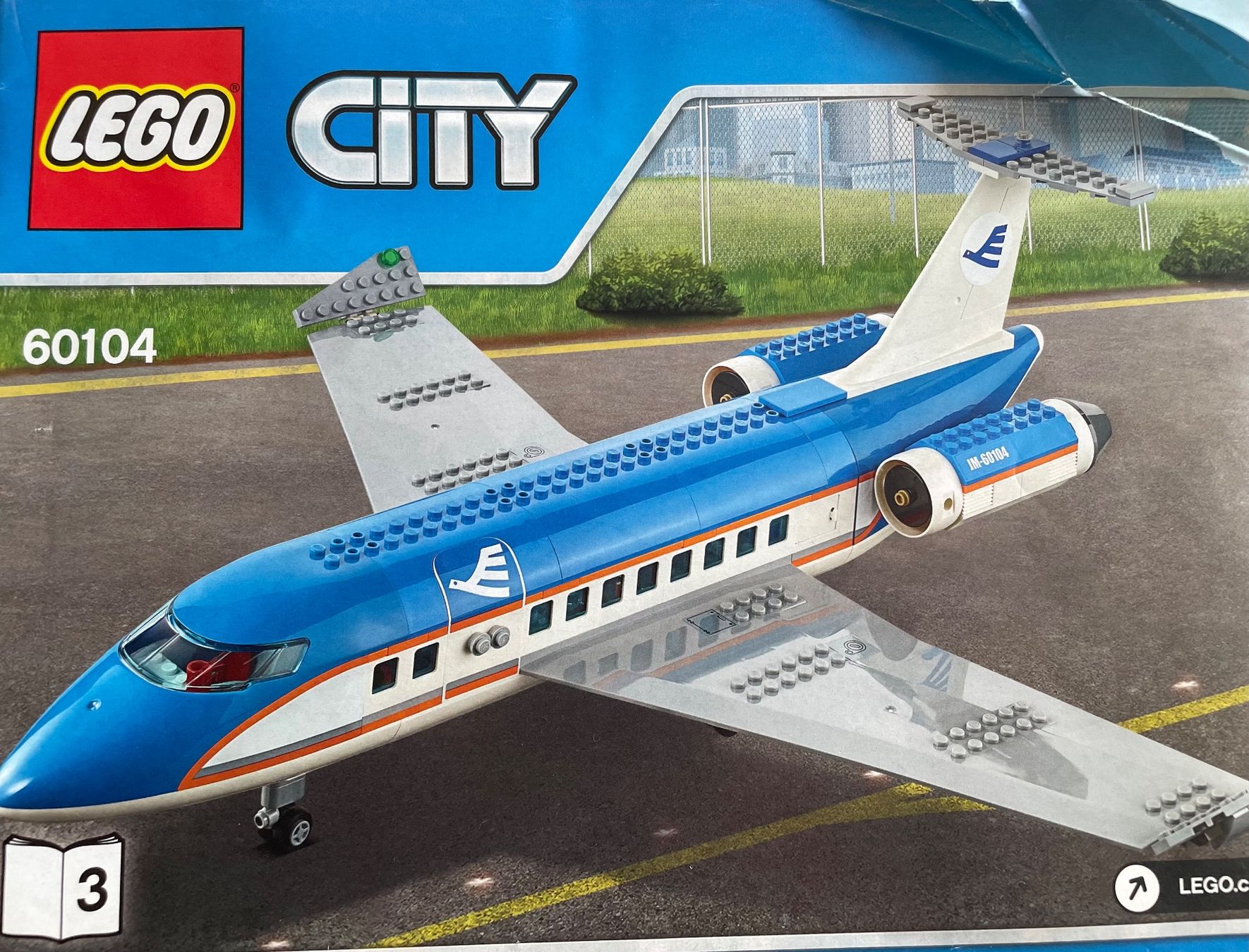 Lego Kit di costruzioni: Lego 60104 Le terminal pour passagers – Usato da Satigny venduto da gislerl 8