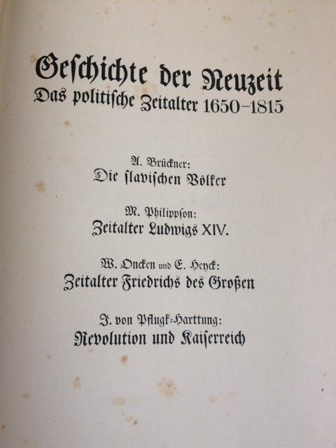 Bücher: Weltgeschichte – Gebraucht aus Bern von loewen8 2