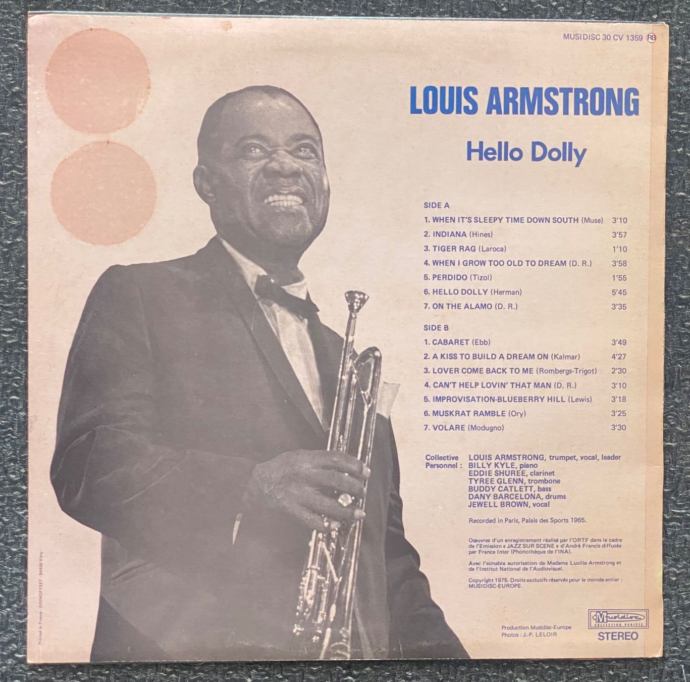 Dischi in vinile: Louis Armstrong - 1 LP "Hello Dolly" – Usato da Schnottwil venduto da Chasarmar 1