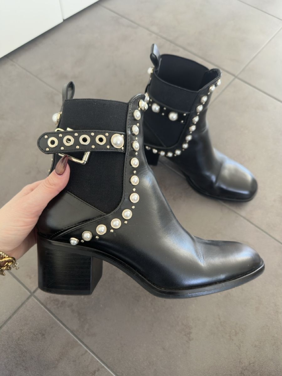 Zara Scarpe da donna: Zara Stiefeletten mit Perlen – Usato da Granges-Paccot venduto da Gabizinha85 3