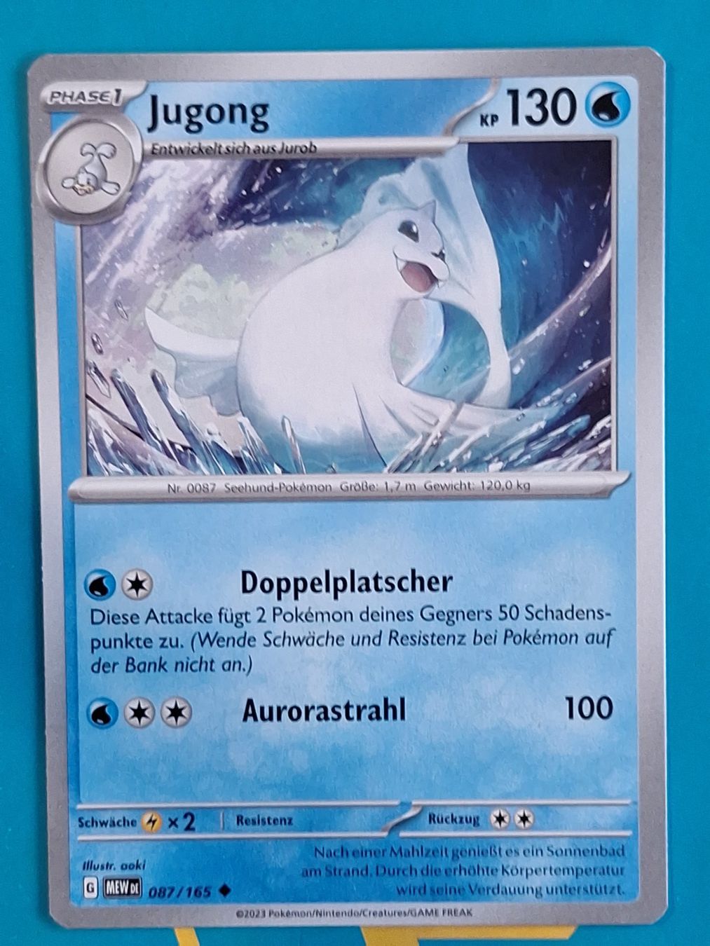 Pokémon Carte collezionabili: Jugong - DEUTSCH Mew 151 - #2.8 – Usato da Altstätten SG venduto da GGsGameshop