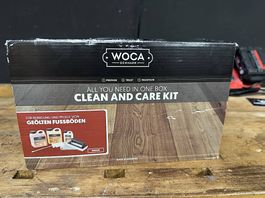 WOCA Clean & Care Kit  für geölte Holzböden  NEU