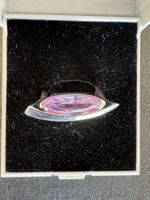 Damenring 925 Silber mit lila Kristall RG57 neu