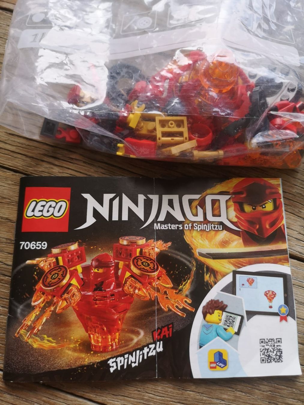 Lego Baukästen: Lego Ninjago 70659 Spinjitzu Kai – Gebraucht aus Adliswil von Bumpernuessli