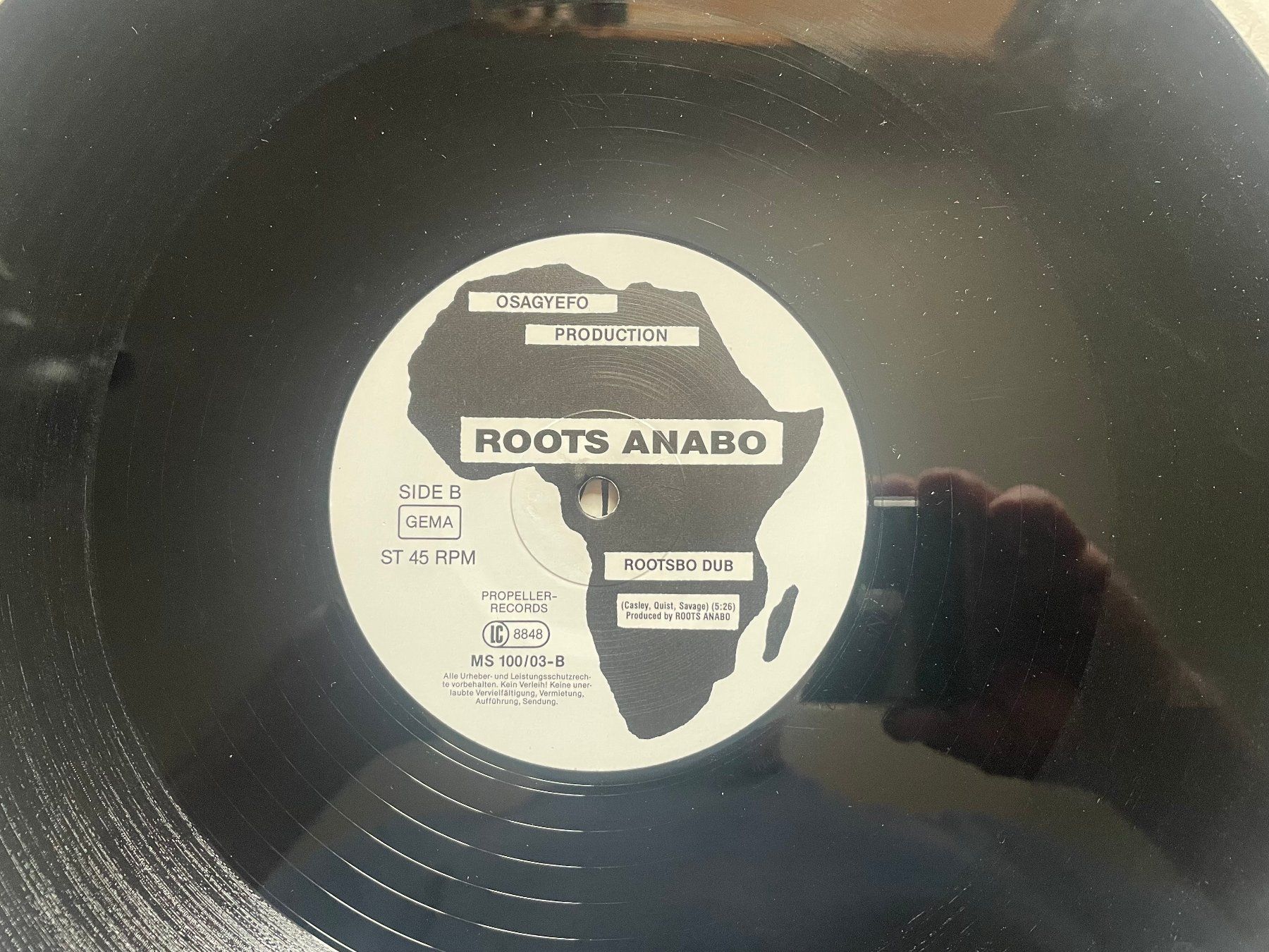 Dischi in vinile: 12"- Maxi, Roots Anabo, Apostolic Jazz, D – Nuovo (secondo la descrizione) da Kleinlützel venduto da Vinylspezi 2