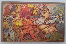 Bundesfeierpostkarte Nr.2- 1911 - Burgunderkriege