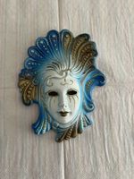 Maske für an die Wand zum Aufhängen HxB ca. 18x14cm