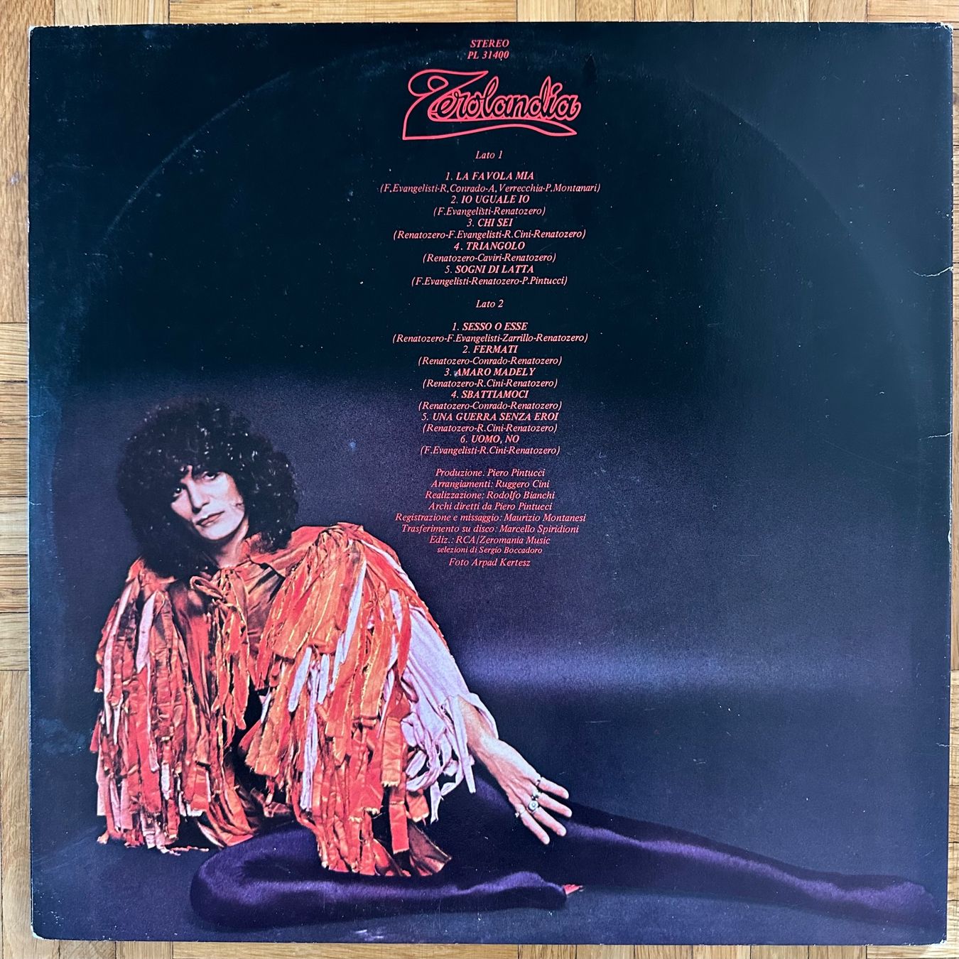 Dischi in vinile: LP - Renato Zero - Zerolandia – Usato da Breganzona venduto da Onairda75 1