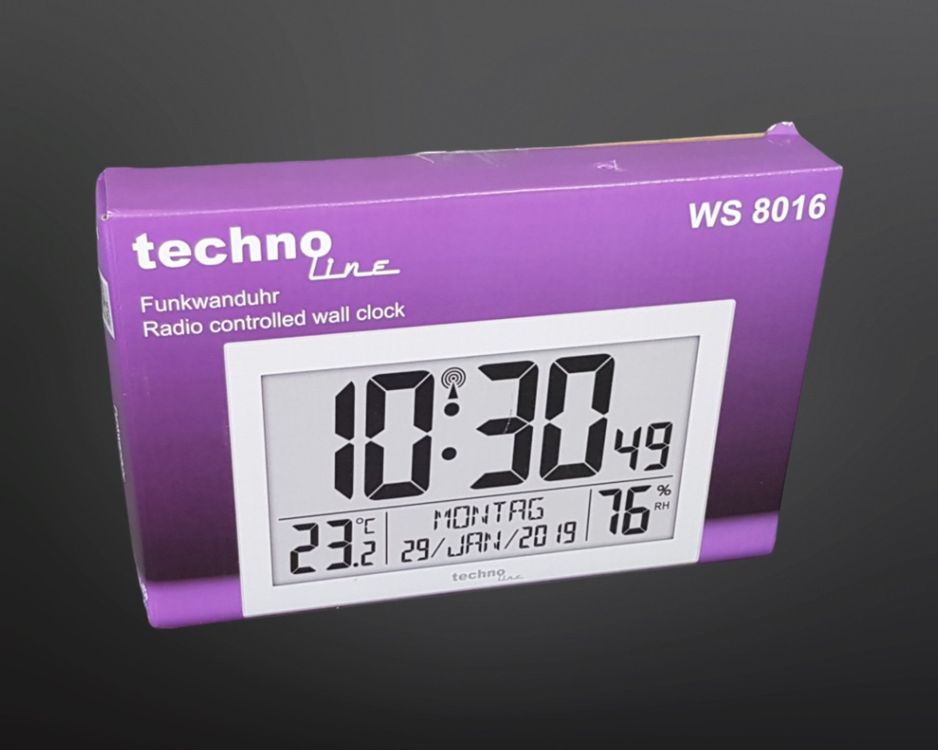 TECHNO LINE WS 8016 Funkwanduhr (Neu (gemäss Beschreibung)) in Suhr für ...