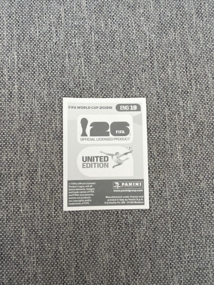 Panini Carte collezionabili: FIFA World Cup 2026 Sticker United Edition ENG 19 – Nuovo (secondo la descrizione) da Kriens venduto da saby24