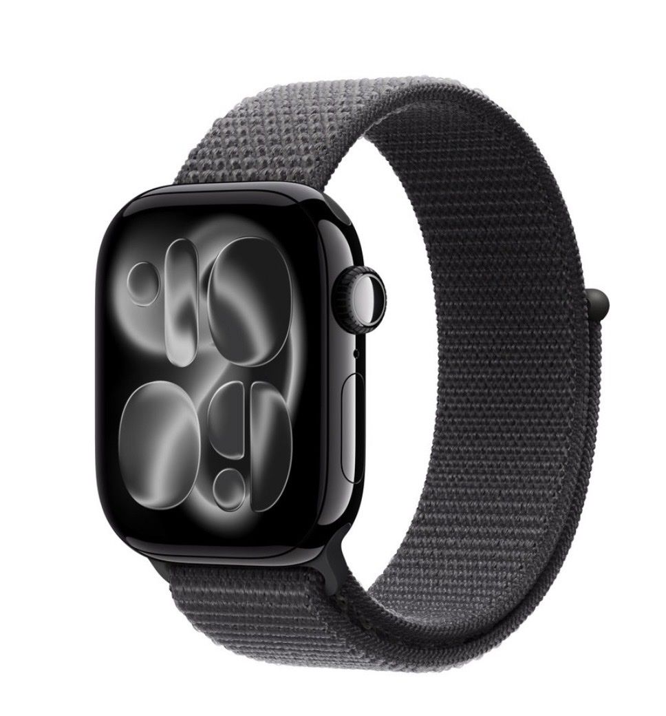 Apple Bracciali & Braccialetti: NEU: Apple Watch Armband Sport Loop Dunkelgrau – Nuovo e nell'imballaggio originale da Oberlunkhofen venduto da Krambo 1