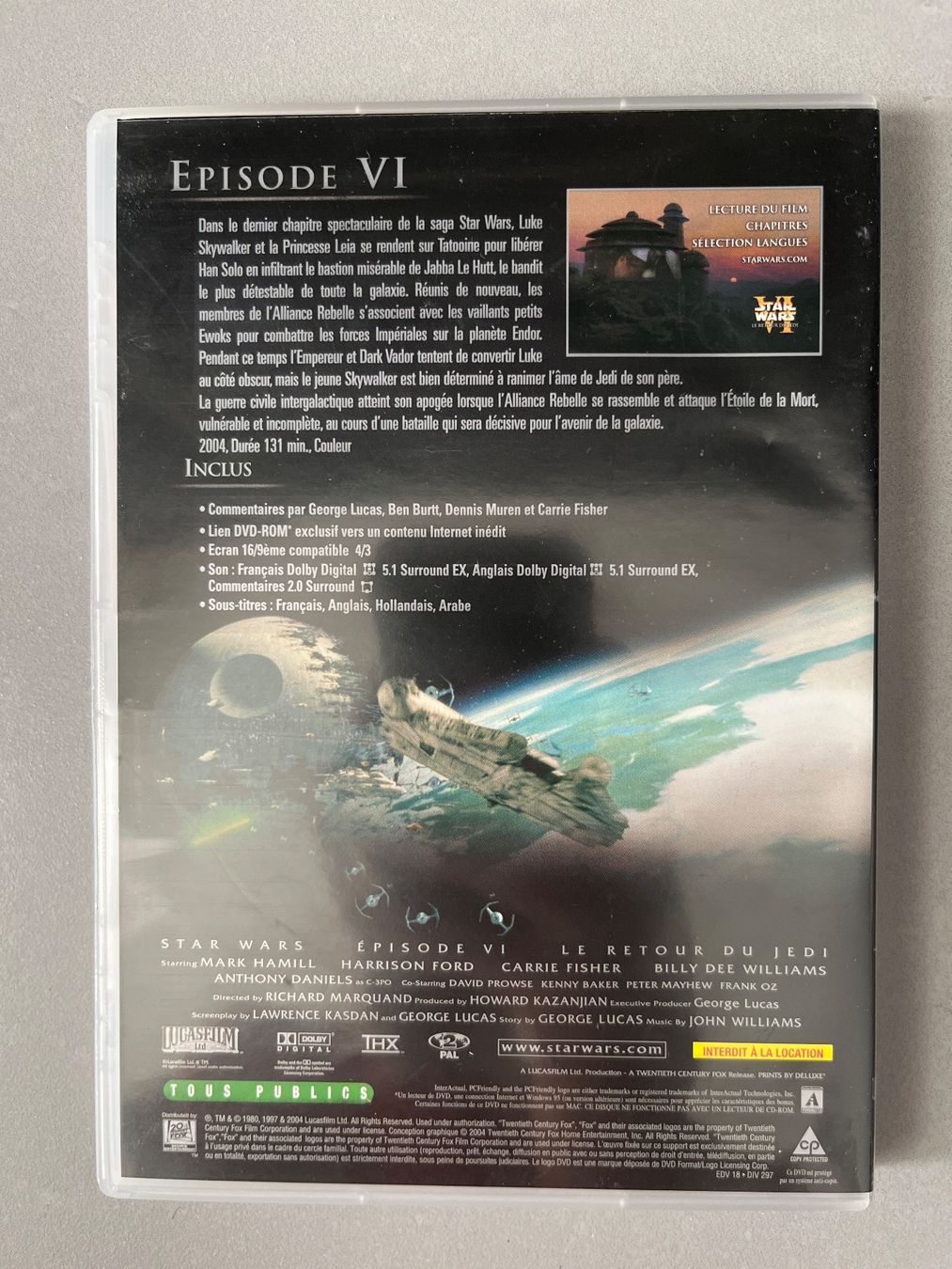 Tutti i DVDs: Star Wars La Trilogie DVD 📀 – Nuovo (secondo la descrizione) da Sierre venduto da black.box 4