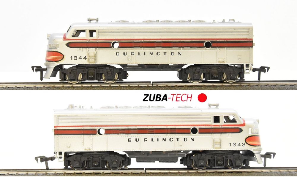 Locomotive Diesel HO Fleischmann – Échelle HO – Modèle Réduit Burlington REF 1343