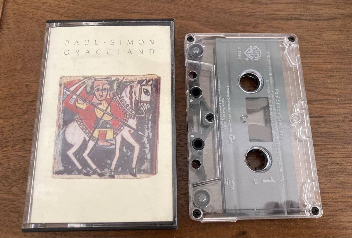 Musicassette: Paul Simon Graceland Kassette Tape – Usato da Rombach venduto da polymerase01