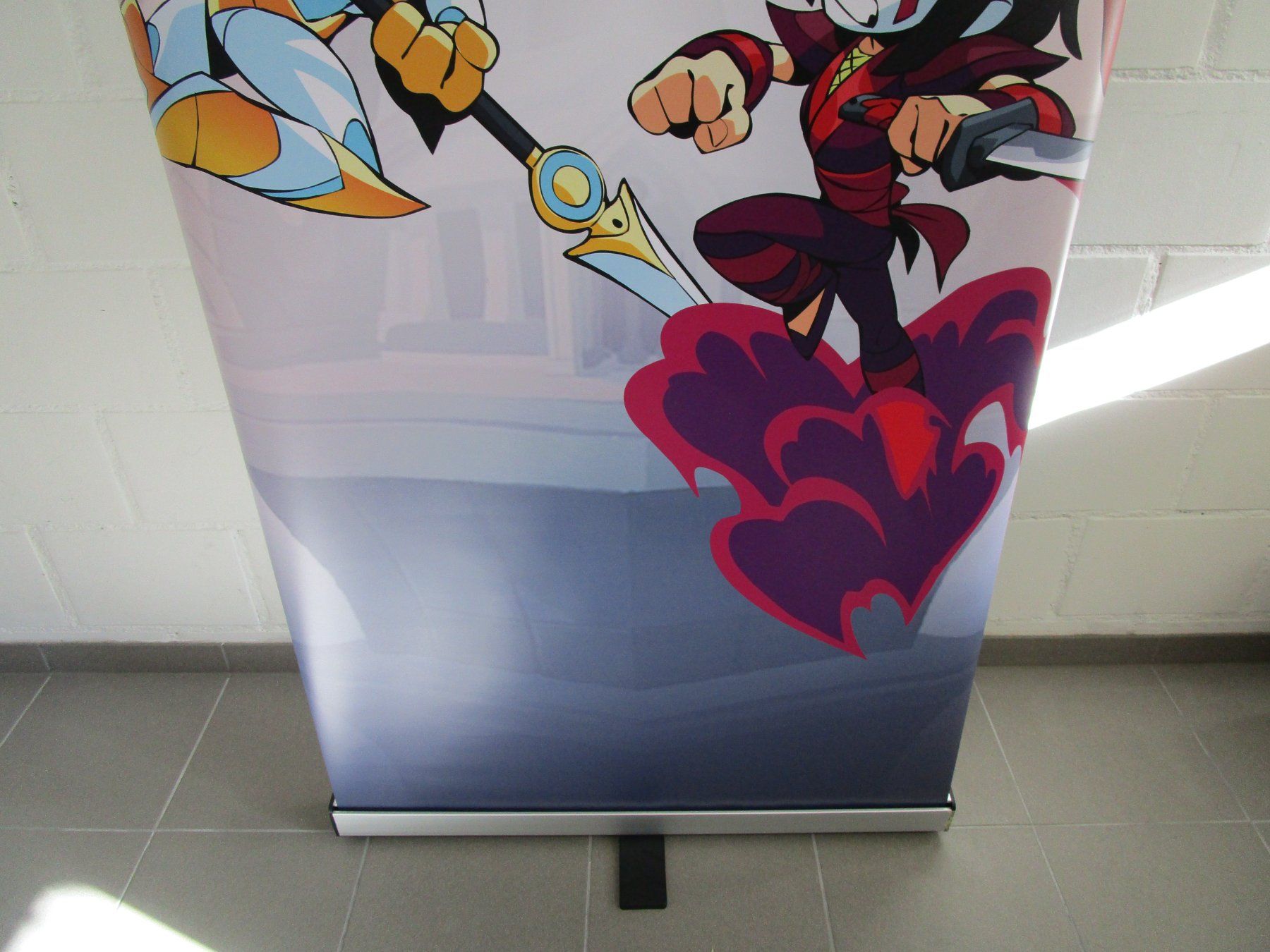 Giochi: Roll-Up Werbebanner Brawlhalla Nintendo – Usato da Goldau venduto da agestuffer 3