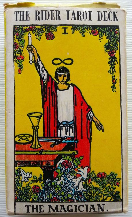 THE RIDER TAROT DECK, mit Anleitung in english, 1971 (Gebraucht) in ...