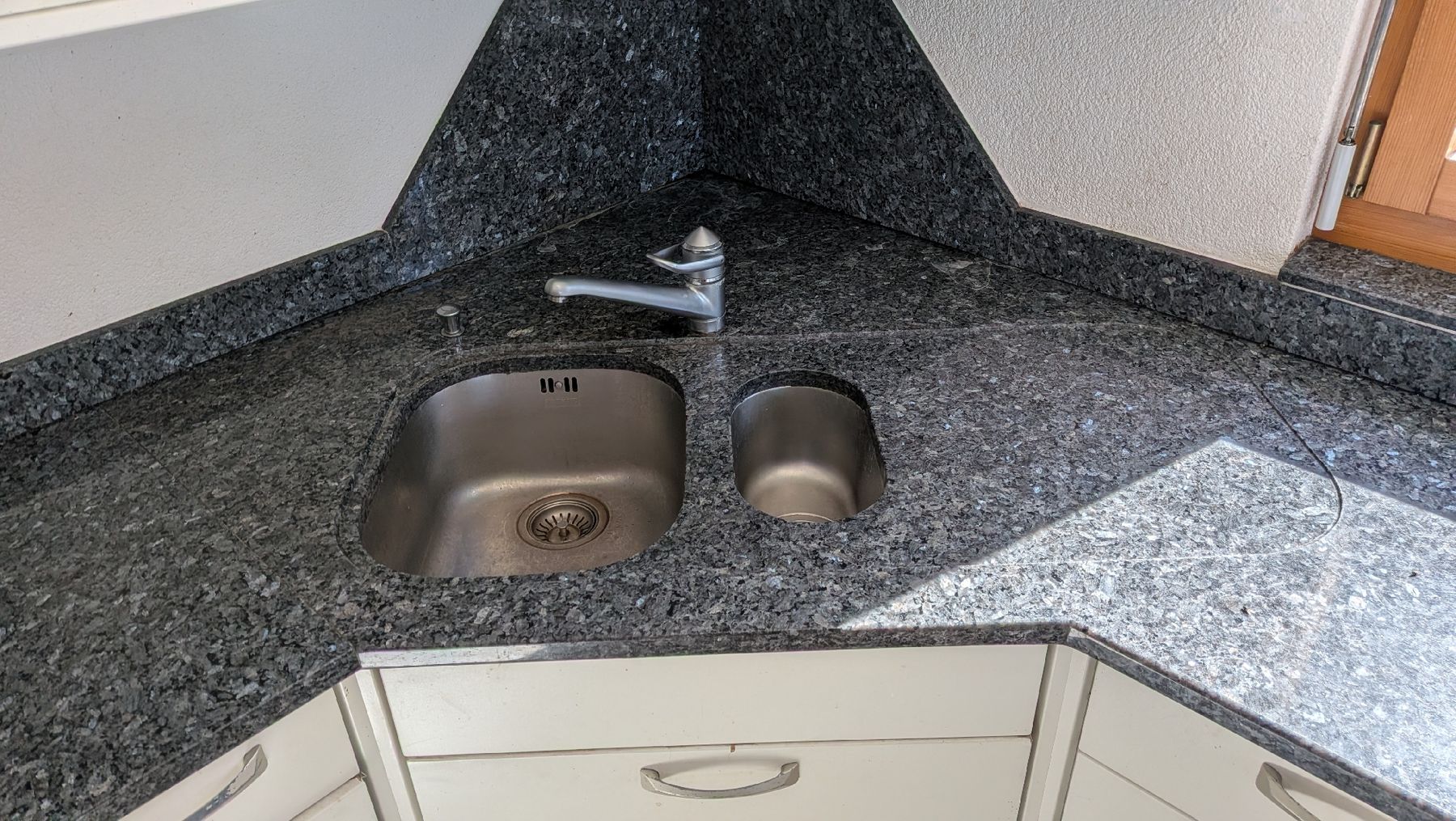 Cucine complete: Diverse Marmorplatten aus Küchen Abdeckung, Labrador Blue – Usato da Brig venduto da Mike69 1