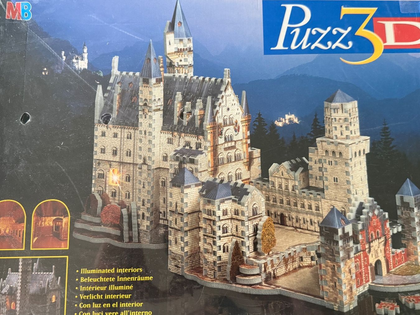 Puzzle: 3D Puzzle Schloss Neuschwanstein – Nuovo e nell'imballaggio originale da Rüti ZH venduto da Meke