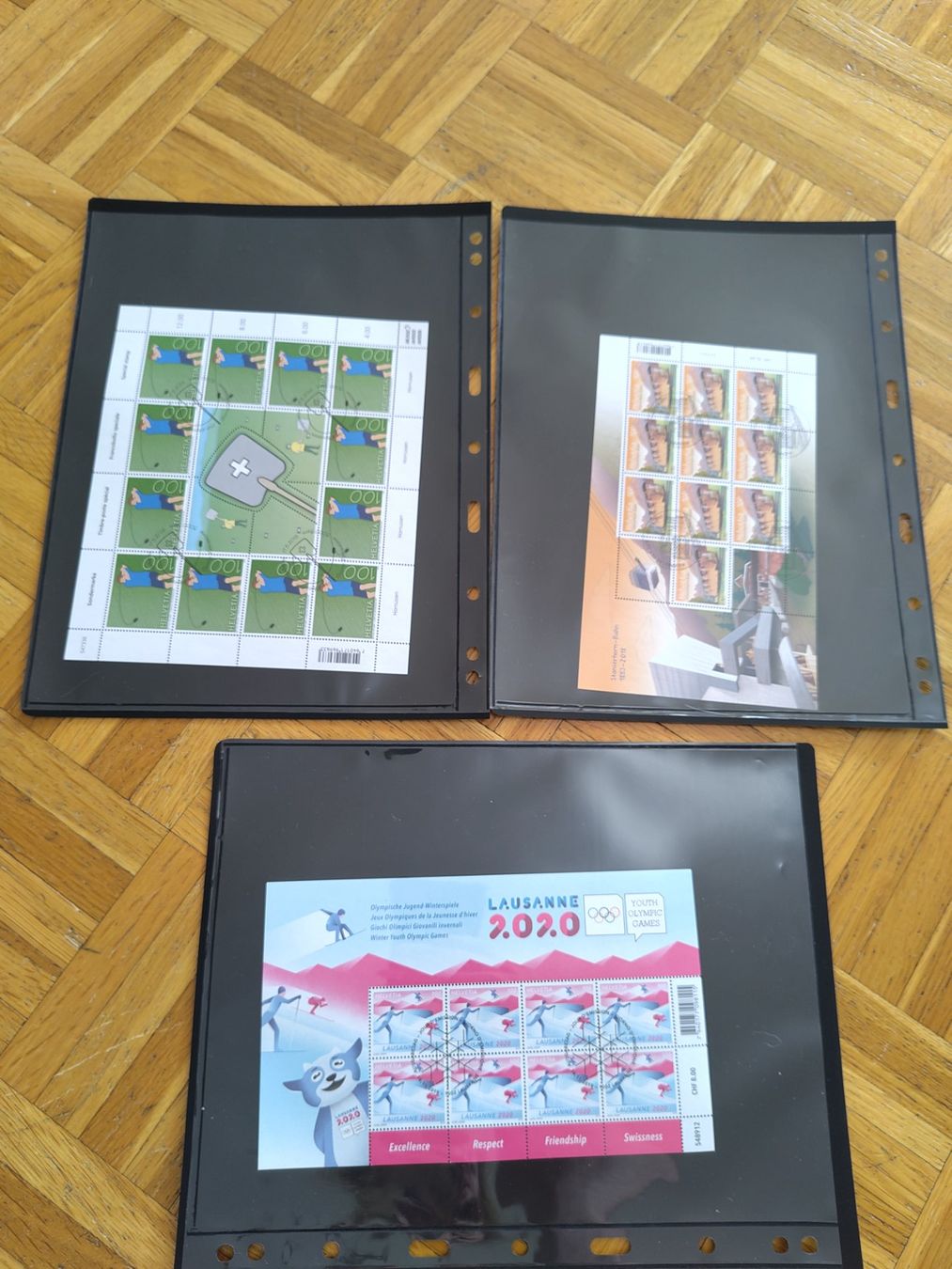 Tutti i francobolli: Sammlung 30 Seiten Kleinbogen Ersttagsstempel Schweiz – Nuovo (secondo la descrizione) da Wohlen AG venduto da gnabbr 7