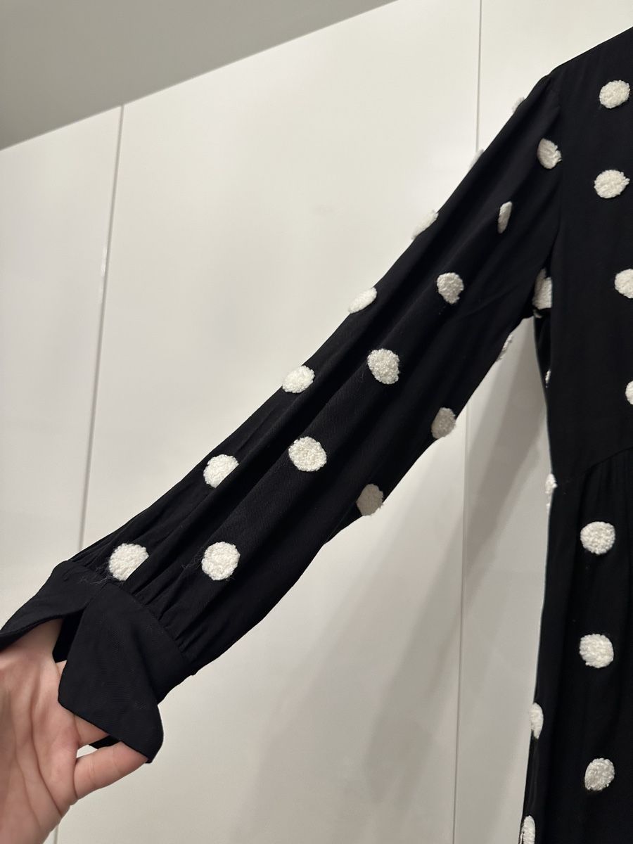 Zara Vestiti: Zara Punktekleid schwarz weiss – Usato da Perlen venduto da H.Spa 2