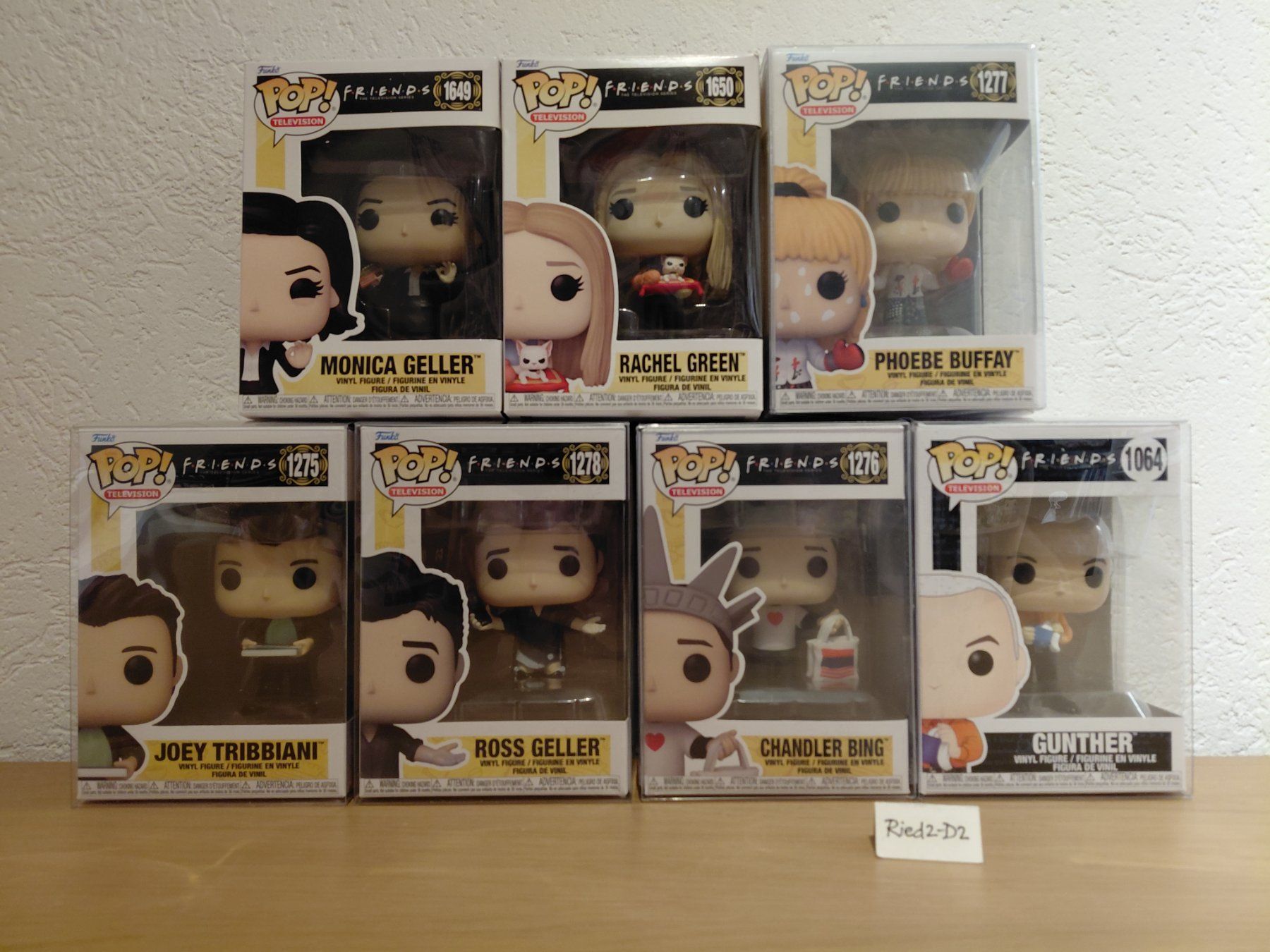 Funko Figuren: Funko POP! Friends x 7 – Gebraucht aus La Chaux-de-Fonds von Ried2-D2