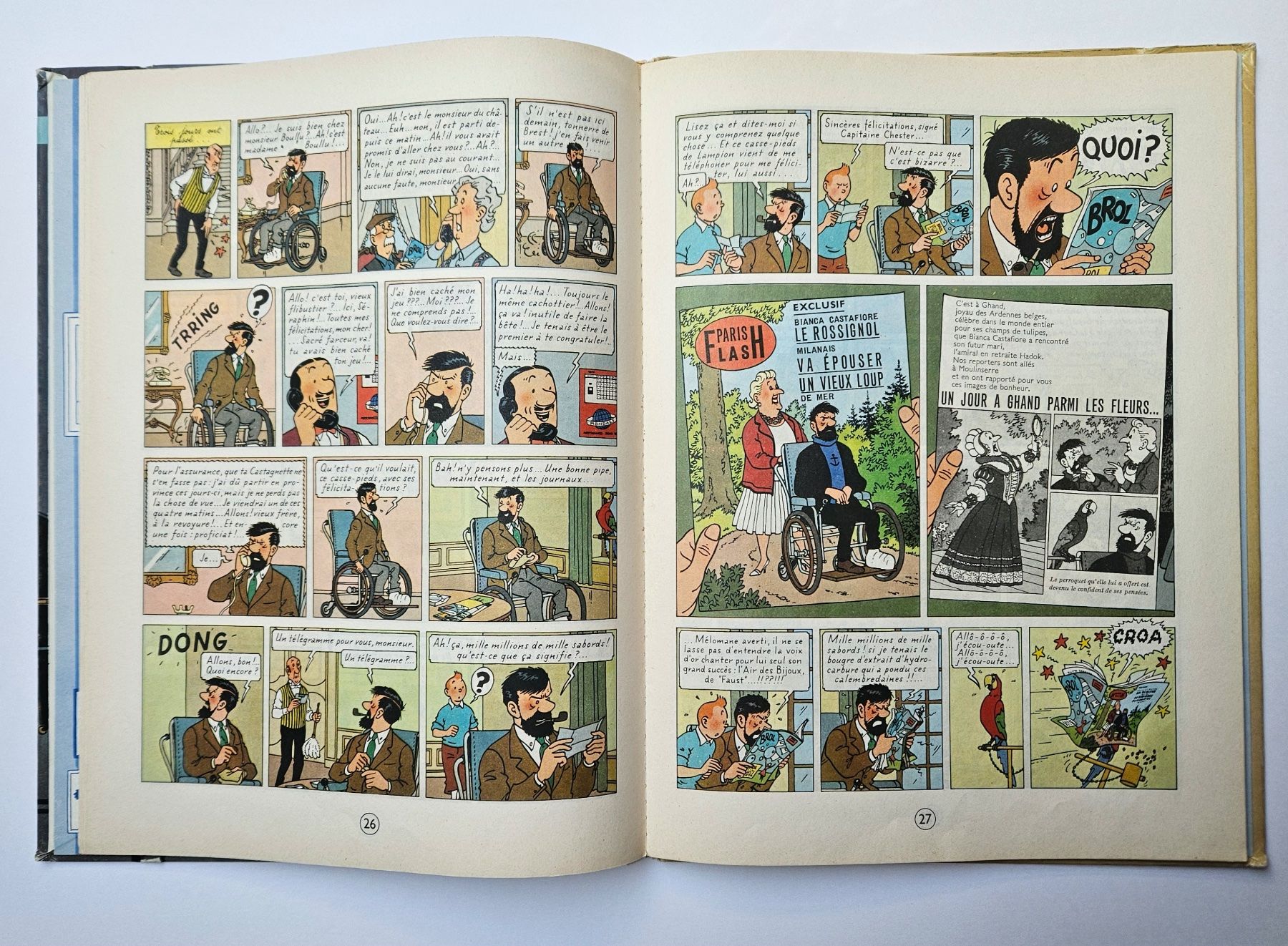 Fumetti: BD Tintin  LES BIJOUX DE LA CASTAFIORE    E.O. 1963 – Usato da Plan-les-Ouates venduto da gab_cgf6 4