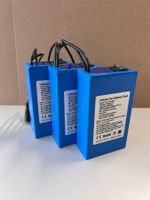 3 Stk 12V Akku 13000mAh Lithium-Ion Akku Pack mit LED Status