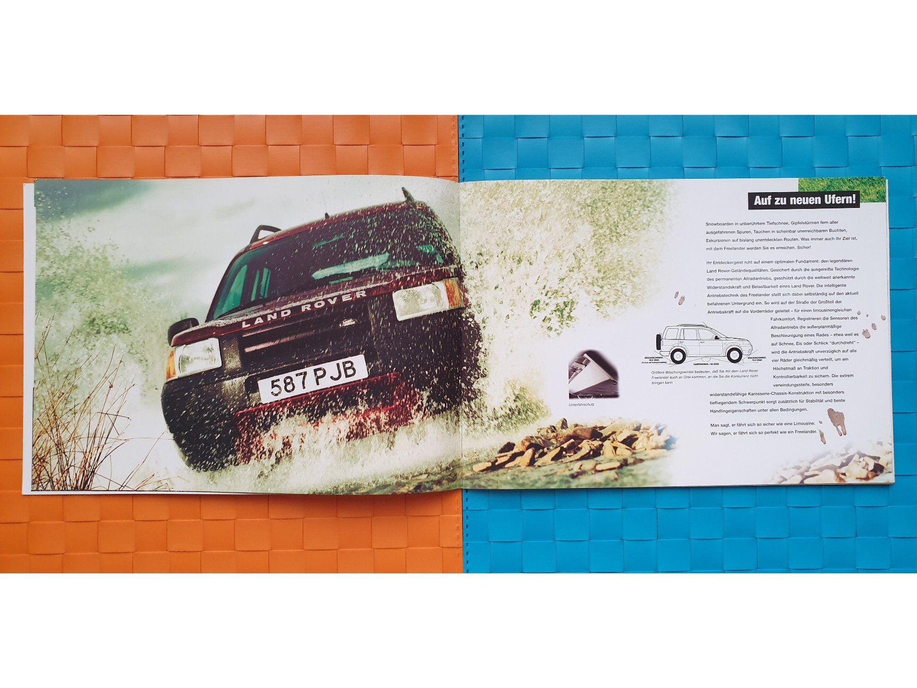 Riviste & Magazine: LAND ROVER FREELANDER 1999 - Prospekt / Katalog – Nuovo (secondo la descrizione) da Viganello venduto da CARLiteratur 2