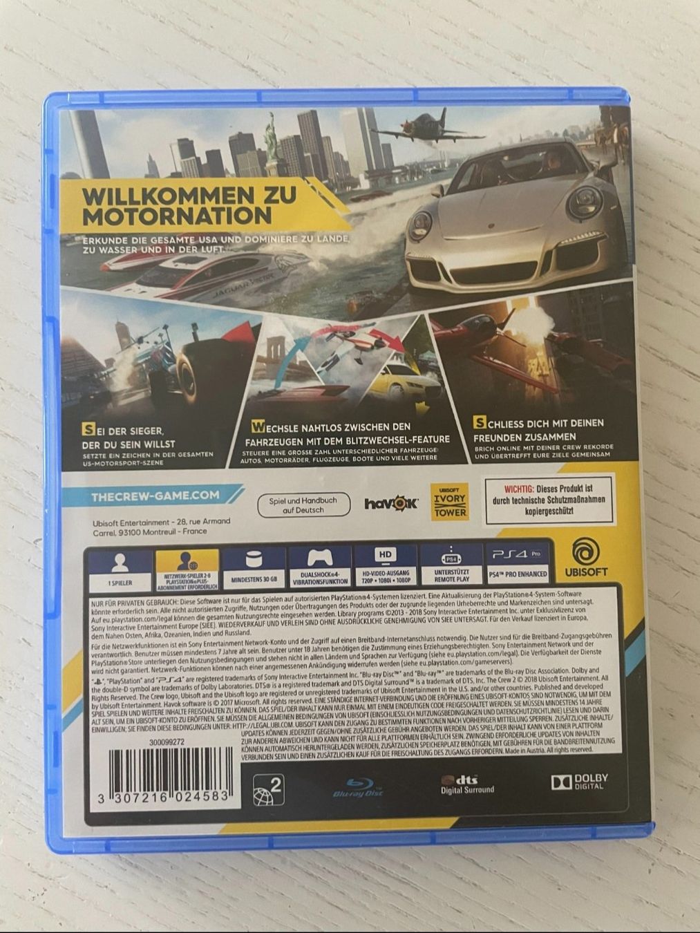 Giochi: PS 4 Game: The Crew 2 – Usato da Steinhausen venduto da Guelosch 1