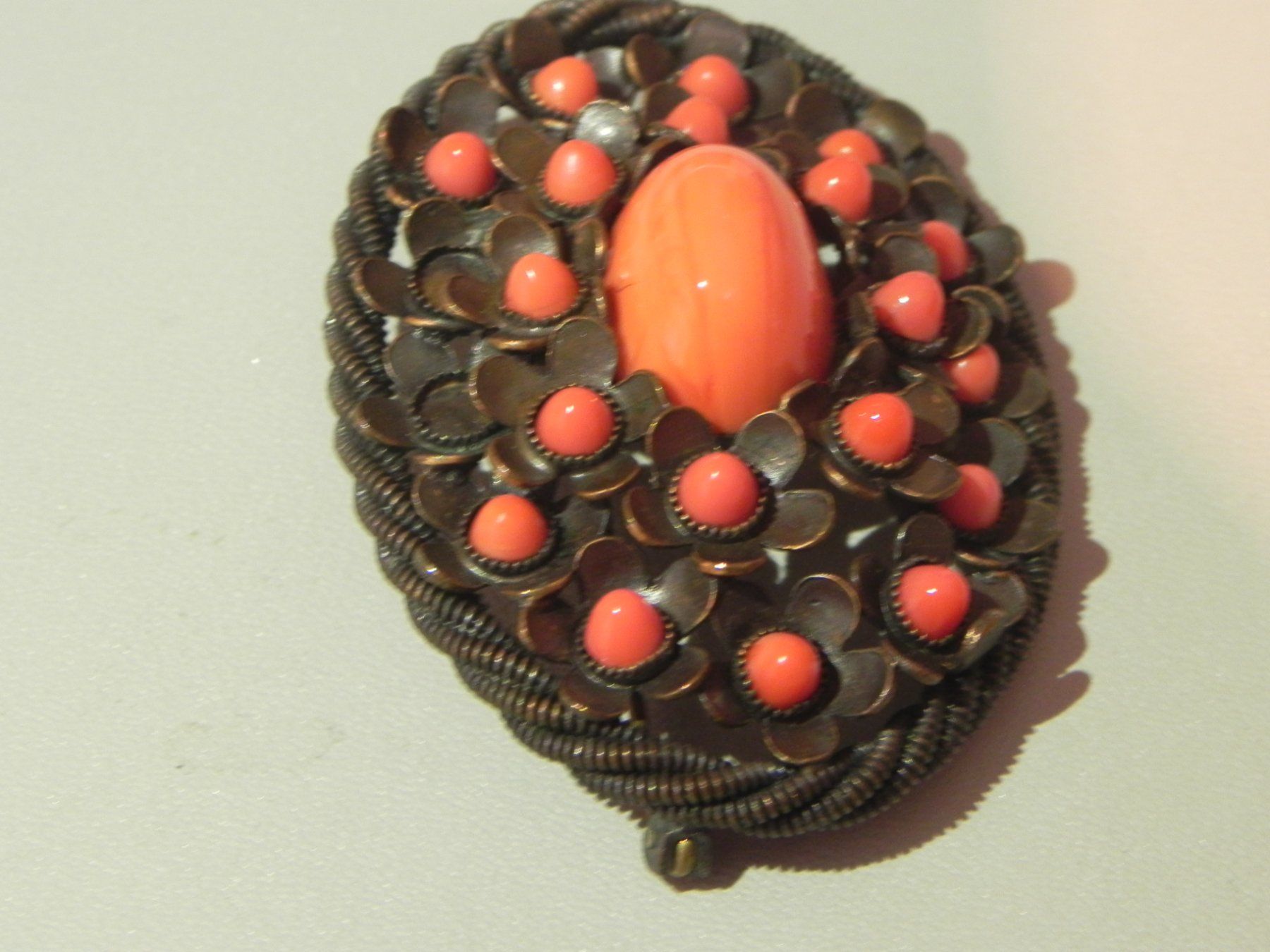 Broschen & Nadeln: Vintage Brosche (mit Korallen?) – Gebraucht aus Minusio von Lory64 3