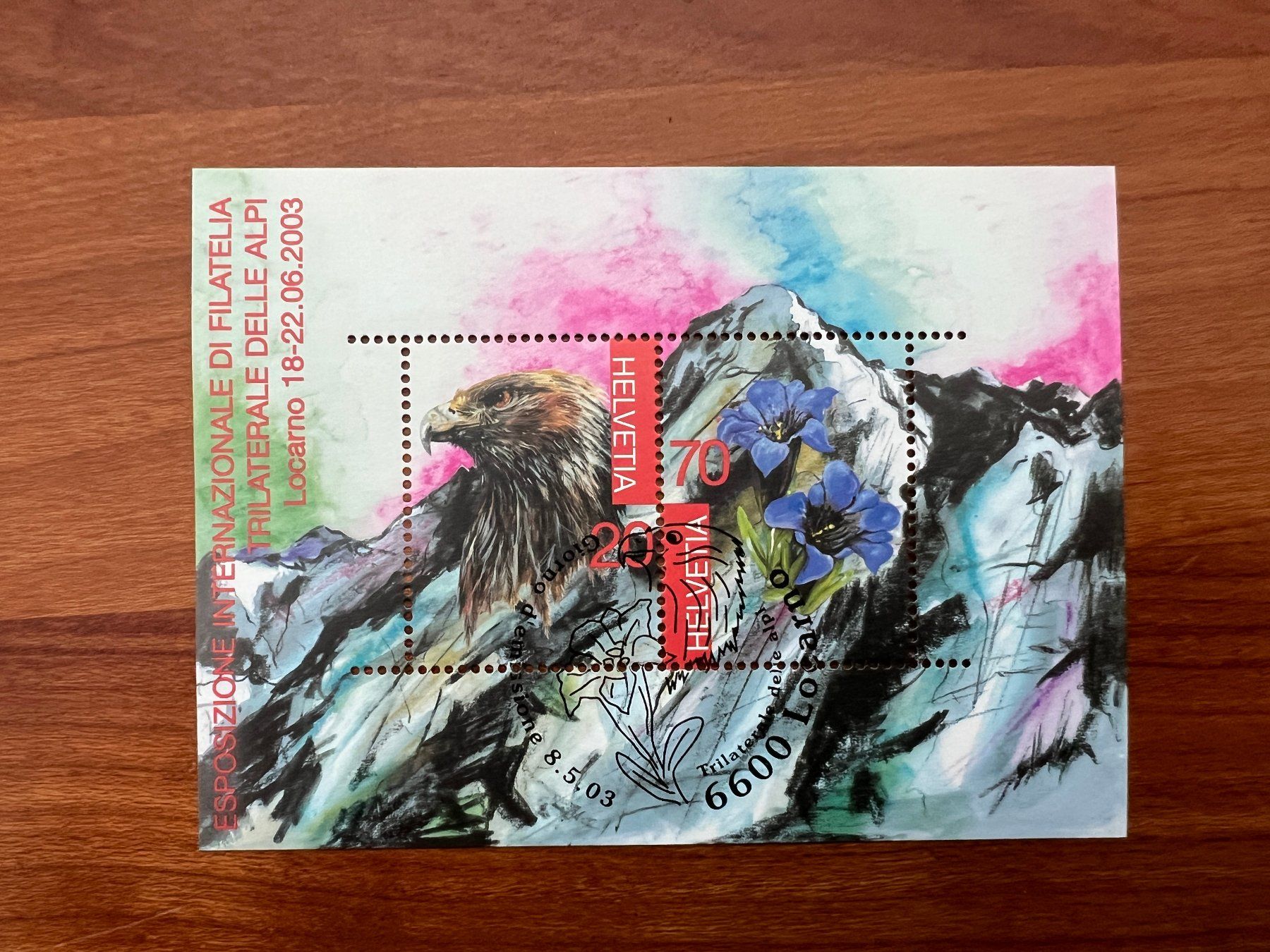 Tous les timbres: 2003 Block Ersttag (K246) – D'occasion à Hinwil par Sidi4