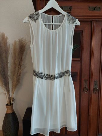 Zara Kleid 38 M (eher 34 36) weiss Sommerkleid