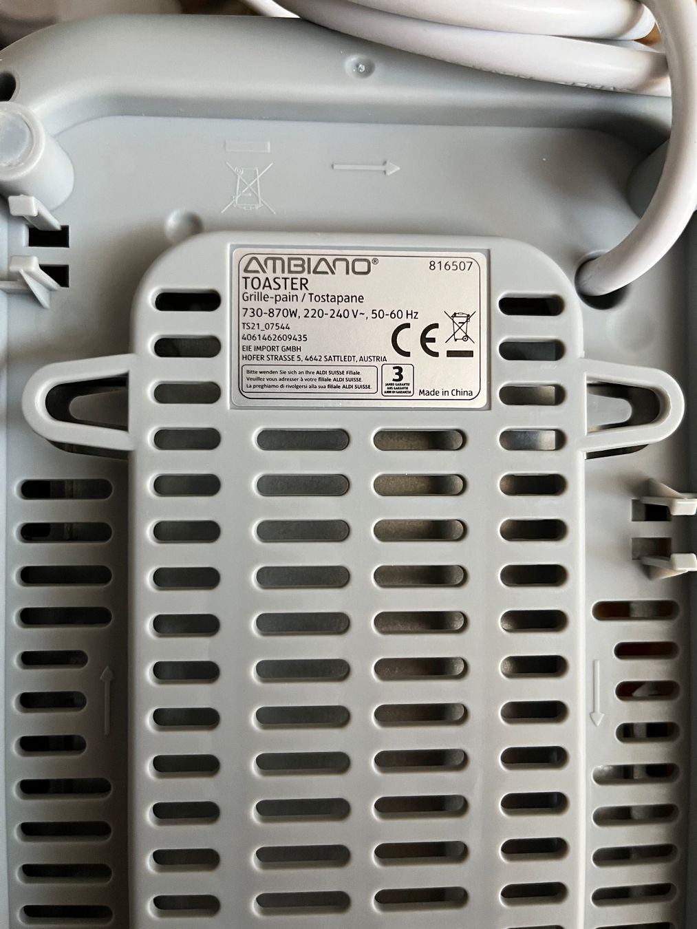 Küchengeräte: Toaster, neuwertig – Gebraucht aus Winterthur von tbuyer 5